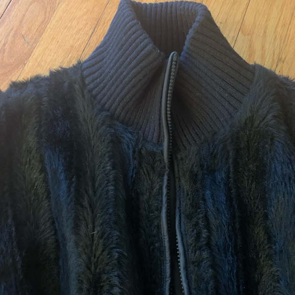 Kenneth Kole faux fur short jacket . Sz M. - Picture 2 of 7